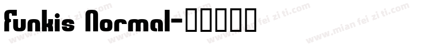 Funkis Normal字体转换